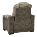  Manufacturer Color_Sand  -- Next Gen DuraPella Power Leather Look Recliner IMAGE 4