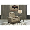  Manufacturer Color_Sand  -- Next Gen DuraPella Power Leather Look Recliner IMAGE 5