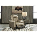  Manufacturer Color_Sand  -- Next Gen DuraPella Power Leather Look Recliner IMAGE 6