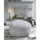  Manufacturer Color_Light Grey  -- Galice Fabric Ottoman IMAGE 2