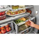  Color_Stainless Steel  -- French 3 Door Refrigerator with External Water and Ice Dispensing System IMAGE 13