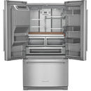  Color_Stainless Steel  -- French 3 Door Refrigerator with External Water and Ice Dispensing System IMAGE 2