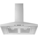  Whirlpool 30-inch Chimney Wall Hood WVW93UC0LS IMAGE 2