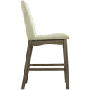  Elements International Dapper Counter Side Chair (Grey Finish) IMAGE 3