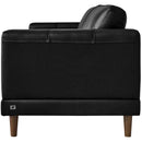  Elements International Hampton Sofa in Fiero Black IMAGE 3