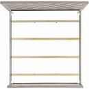  Elements International Ellen EL700KB King Bed - White IMAGE 4