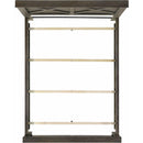  Elements International Maverick Queen Panel Bed Grey IMAGE 3