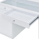  Elements International Amia Complete Vanity with Lightbulbs IMAGE 5
