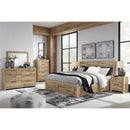  Size_King  -- Hyanna Panel Bed with Storage IMAGE 6