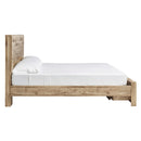 Hyanna B1050B4 Queen Panel Storage Bed IMAGE 3