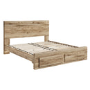  Hyanna B1050B4 Queen Panel Storage Bed IMAGE 4