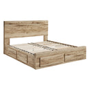  Hyanna B1050B6 Queen Panel Storage Bed with 1 Under Bed Storage Drawer IMAGE 4