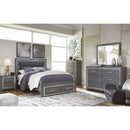 Size_Queen  -- Lodanna Upholstered Panel Bed with Storage IMAGE 6
