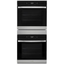  Color_Stainless Steel  -- 24 inch, 5.8 cu. ft.  Double Wall Oven with True Convection Technology IMAGE 1
