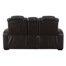  Signature Design by Ashley Party Time 3700318C Power Reclining Loveseat w/ Console and ADJ Headrest IMAGE 3