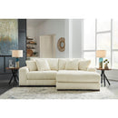  Manufacturer Color_Ivory  -- Lindyn Fabric 2 pc Sectional IMAGE 2