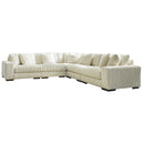  Manufacturer Color_Ivory  -- Lindyn Fabric 5 pc Sectional IMAGE 1