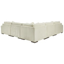  Manufacturer Color_Ivory  -- Lindyn Fabric 5 pc Sectional IMAGE 2