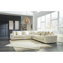  Manufacturer Color_Ivory  -- Lindyn Fabric 5 pc Sectional IMAGE 3