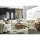  Manufacturer Color_Ivory  -- Lindyn Fabric 5 pc Sectional IMAGE 5