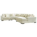  Manufacturer Color_Ivory  -- Lindyn Fabric 5 pc Sectional IMAGE 1