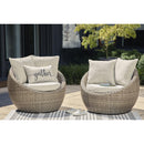  Signature Design by Ashley Danson P505-821 Swivel Lounge with Cushion IMAGE 16