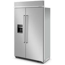  KitchenAid 48-inch, 29.4 cu. ft. Built-In Side-by-Side Refrigerator with External Water and Ice Dispensing System KBSD708MPS IMAGE 5