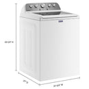  Maytag 4.8 cu. ft. Top Loading Washer with Power™ Impeller MVW5430MW IMAGE 5