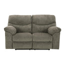  Manufacturer Color_Putty  -- Alphons Reclining Fabric Loveseat IMAGE 3
