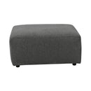  Manufacturer Color_Charcoal  -- Edenfield Fabric Ottoman IMAGE 2
