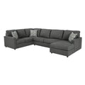  Manufacturer Color_Charcoal  -- Edenfield Fabric 3 pc Sectional IMAGE 1