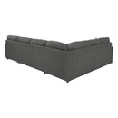  Manufacturer Color_Charcoal  -- Edenfield Fabric 3 pc Sectional IMAGE 2