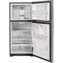  GE 30-inch, 19.2 cu. ft. Top Freezer Refrigerator GTS19KYNRFS IMAGE 2