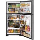  GE 30-inch, 19.2 cu. ft. Top Freezer Refrigerator GTS19KYNRFS IMAGE 3