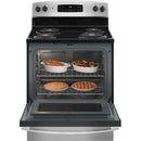  GE 30-inch Free-Standing Electric Range JB256RTSS IMAGE 3