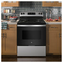  GE 30-inch Free-Standing Electric Range JB256RTSS IMAGE 5