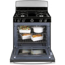  GE 30-inch Freestanding Electric Range with Precise Simmer Burner JGBS30RETSS IMAGE 3