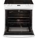  GE 30-inch, Drop-In Electric Range with Ceramic Glass Cooktop JD630DTWW IMAGE 2
