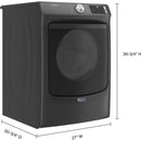  Maytag 7.3 cu. ft. Gas Dryer with Maytag® Commercial Technology MGD5630MBK IMAGE 6