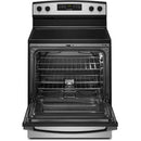  Amana 30-inch Freestanding Electric Range with Temp Assure™ Cooking System AER6303MMS IMAGE 3