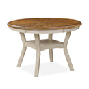  New Classic Furniture Mitchell D1763-50S-BSQ 5 pc Dinette - Two Tone Bisque/Brown IMAGE 3