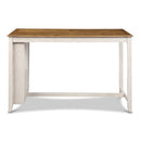  New Classic Furniture Amy D3651-60CS-BSQ 5 pc Counter Height Dinette - Two Tone Bisque/Brown IMAGE 3