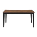  New Classic Furniture Potomac D4832B-60S-REC 5 pc Counter Height Dinette - Brown/Black IMAGE 3