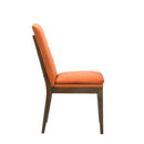  New Classic Furniture Maggie D7185B-20-ORG Dining Chair - Walnut/Terra Cotta IMAGE 3