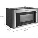  KitchenAid 1.9 cu. ft. Over-the-Range Microwave Oven with Air Fry KMHC319LPS IMAGE 8