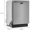  Whirlpool 24-inch Built-in Dishwasher WDF340PAMM IMAGE 8