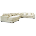  Manufacturer Color_Ivory  -- Lindyn Fabric 6 pc Sectional IMAGE 1