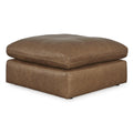  Manufacturer Color_Caramel  -- Emilia Leather Match Ottoman IMAGE 1
