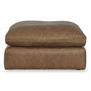  Manufacturer Color_Caramel  -- Emilia Leather Match Ottoman IMAGE 2