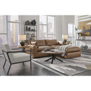  Manufacturer Color_Caramel  -- Emilia Leather Match Ottoman IMAGE 6